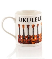Music Word Mug - Ukulele: Mug