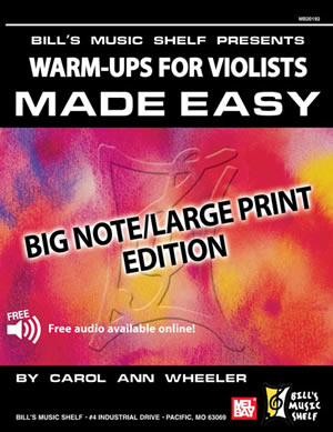 Carol Ann Wheeler: Warm-Ups For The Violists Made Easy: Viola: Study