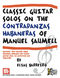 Elias Barreiro: Classic Guitar Solos On The Contradanzas Habaneras: Guitar TAB: