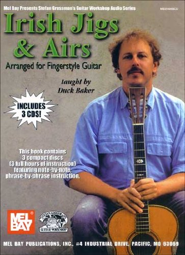 Duck Baker: Irish Jigs and Airs Book/3-Cd Set: Guitar: Instrumental Album