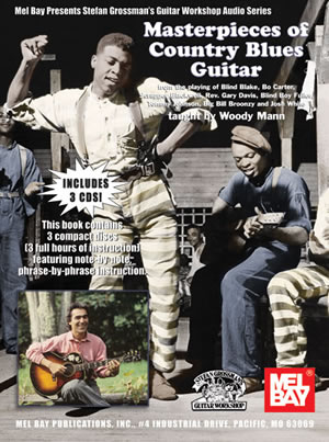 Woody Mann: Masterpieces Of Country Blues Guitar Book/3-Cd Set: Guitar: