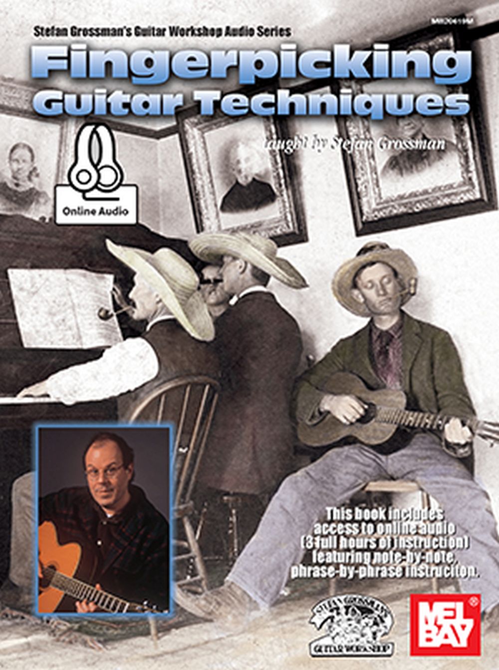 Stefan Grossman: Fingerpicking Guitar Techniques: Guitar: Instrumental Tutor