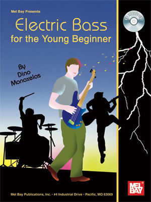 Dino M. Monoxelos: Electric Bass For The Young Beginner Book/Cd Set: Bass
