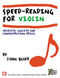 John Bauer: Speed-Reading For Violin: Violin: Instrumental Work