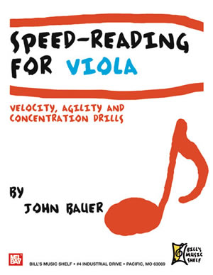 John Bauer: Speed Reading for Viola: Viola