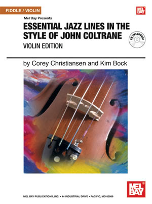 Corey Christiansen Kim Bock: Essential Jazz Lines in the Style of John Coltrane: