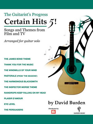 David Burden: Guitarist's Progress: Certain Hits 5: Guitar: Instrumental Work