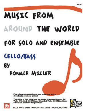 Music From Around The World For Solo & Ensemble: Cello & Bass