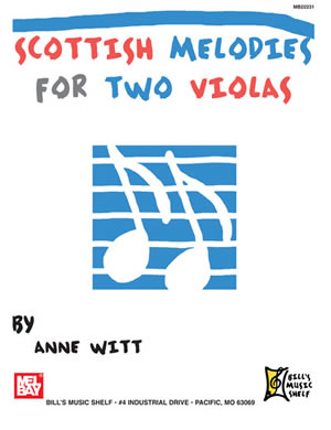 Peter Spitzer: Scottish Melodies: Viola Duet: Mixed Songbook