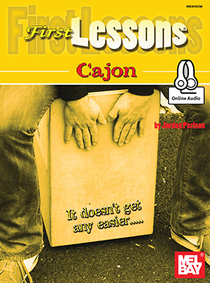 Jordan Perlson: First Lessons Cajon Book With Online Audio: Cajon: Instrumental