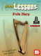 Star Edwards: First Lessons Folk Harp: Harp: Instrumental Tutor
