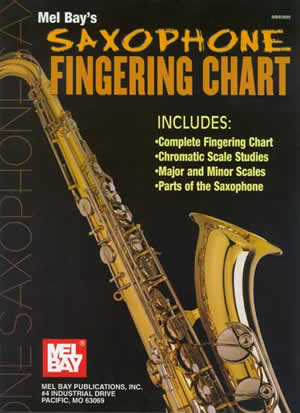 William Bay: Saxophone Fingering Chart: Saxophone: Instrumental Reference