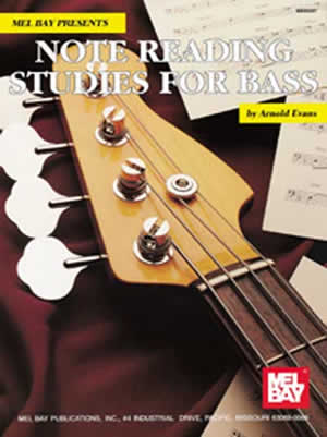 Arnold Evans Schnitzer: Note Reading Studies For Bass: Bass Guitar: Study