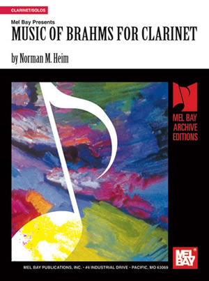 Music of Brahms for Clarinet: Clarinet: Instrumental Album