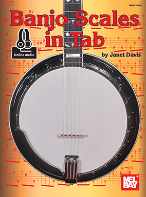Janet Davis: Banjo Scales In Tab: Banjo
