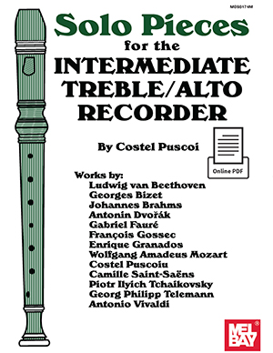 Costel Puscoiu: Solo Pieces: Treble Recorder: Instrumental Album