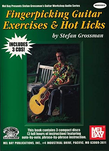 Stefan Grossman: Fingerpicking Guitar Exercises and Hot Licks: Guitar: