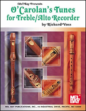 Richard Voss: O'Carolan's Tunes For Treble/Alto Recorder: Treble Recorder: