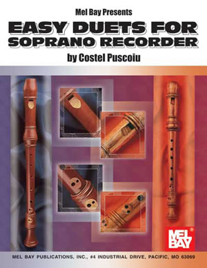 Costel Puscoiu: Easy Duets For Soprano Recorder: Descant Recorder