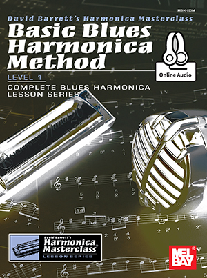 David Barrett: Basic Blues Harmonica Method Level 1: Harmonica: Instrumental