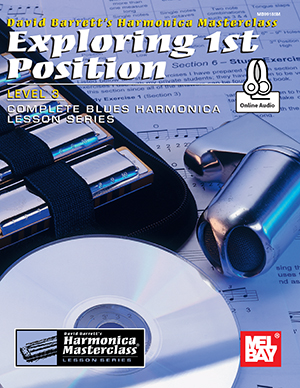 David Barrett: Exploring 1St Position  Level 3 Book: Harmonica: Instrumental