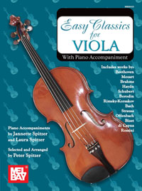 Peter Spitzer: Easy Classics For Viola: Viola: Instrumental Album