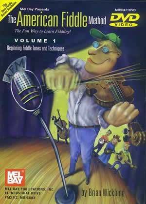 Brian Wicklund: American Fiddle Method Volume 1 Dvd: Violin: Instrumental Tutor