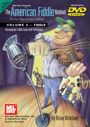 Brian Wicklund: American Fiddle Method Vol. 2 Dvd: Violin: Instrumental Tutor