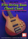 Hiland: 5-String Bass Chord Chart: Bass Guitar