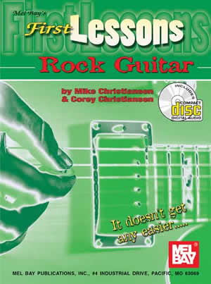Mike Christiansen: First Lessons Rock Guitar: Guitar: Instrumental Tutor
