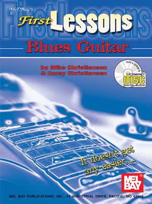 Mike Christiansen: First Lessons Blues Guitar: Guitar: Instrumental Tutor