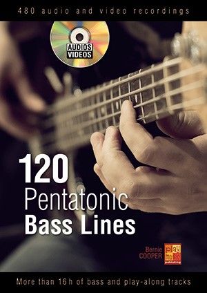 Bernie Cooper: 120 Pentatonic Bass Lines: Bass Guitar: Instrumental Tutor
