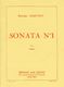 Bohuslav Martinu: Sonata No.1: Piano: Instrumental Work