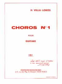 Heitor Villa-Lobos: Choros No.1: Guitar: Instrumental Work