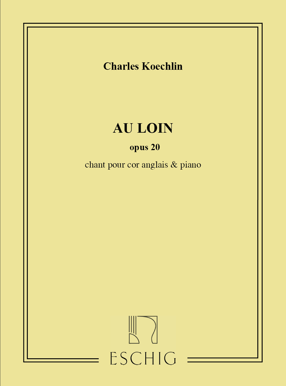 Charles Koechlin: Au Loin Opus 20: Cor Anglais: Instrumental Work