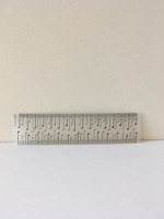Quarter Note Flexible Ruler - 15cm: Stationery