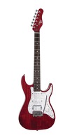 Michael Kelly: 63OP Electric Guitar - Trans Red: Electric Guitar