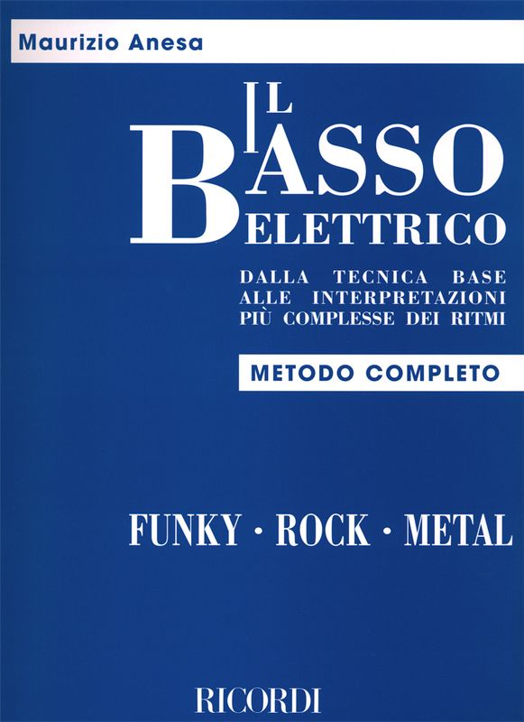 Maurizio Anesa: Il Basso Elettrico: Bass Guitar