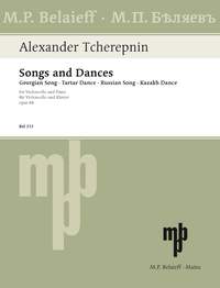 Alexander Tcherepnin: Lieder und Tänze op. 84: Cello