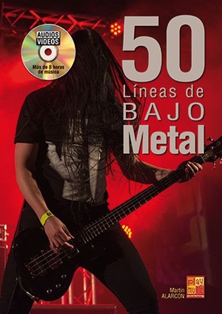 Martin Alarcon: 50 líneas de bajo metal: Instrumental Album