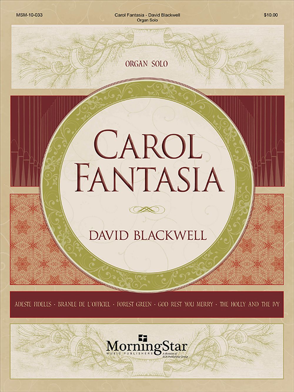 David Blackwell: Carol Fantasia: Organ: Instrumental Work