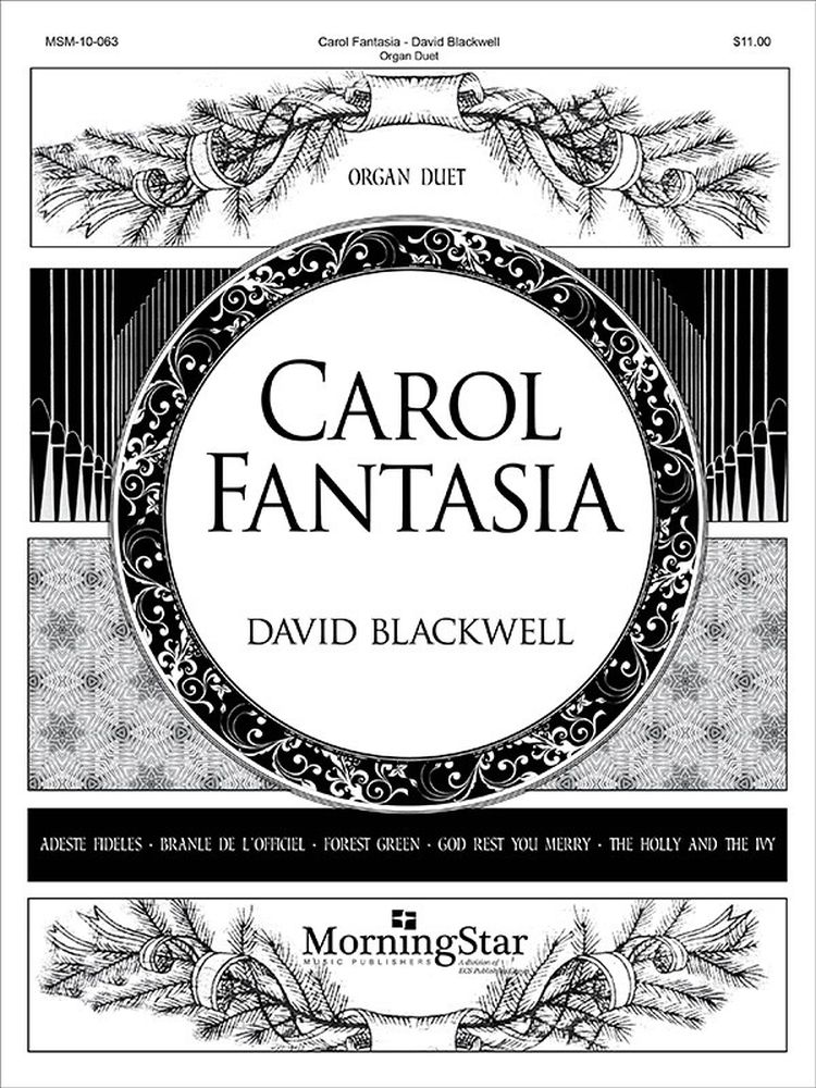 David Blackwell: Carol Fantasia: Organ Duet: Instrumental Album