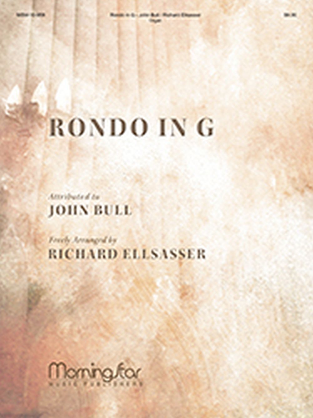 Richard Ellsasser John Bull: Rondo in G: Organ: Book