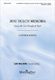 Connor J. Koppin: Jesu dulcis memoria: Mixed Choir: Vocal Score