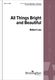 Robert Lau: All Things Bright and Beautiful: 2-Part Choir: Vocal Score