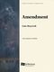 Luke Mayernik: Amendment: Saxophone: Instrumental Album