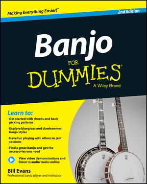 Banjo For Dummies: Second Edition: Banjo: Instrumental Tutor