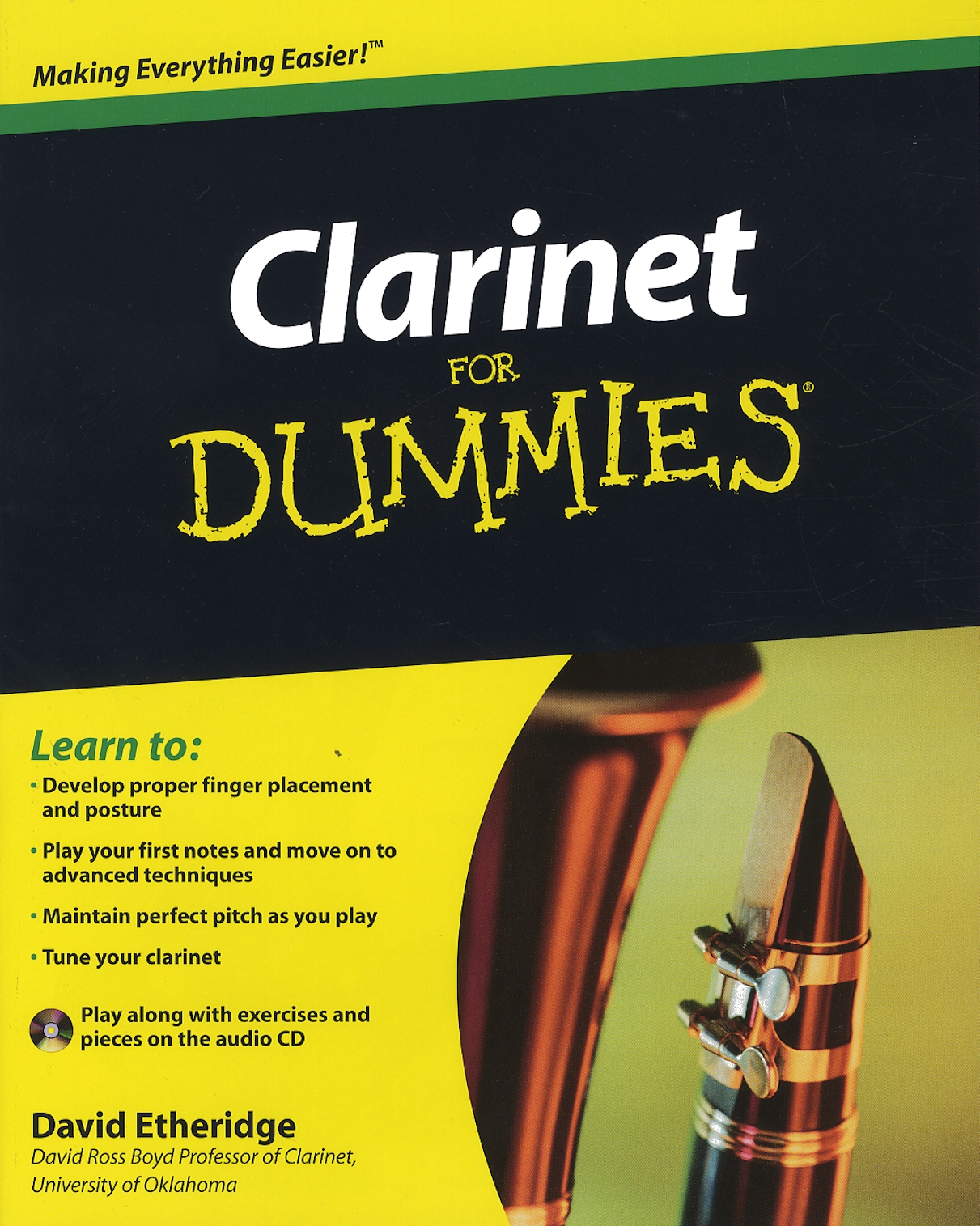 David Etheridge: Clarinet For Dummies: Clarinet: Instrumental Tutor
