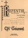 Charles Gounod: Repentir No. 3: Soprano & Tenor: Vocal Work