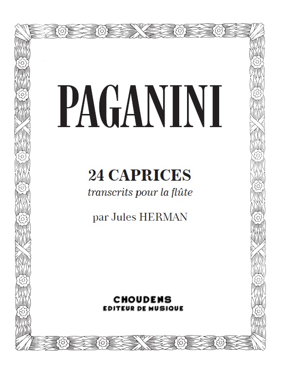 Niccol Paganini: 24 Caprices For Solo Flute: Flute: Instrumental Work